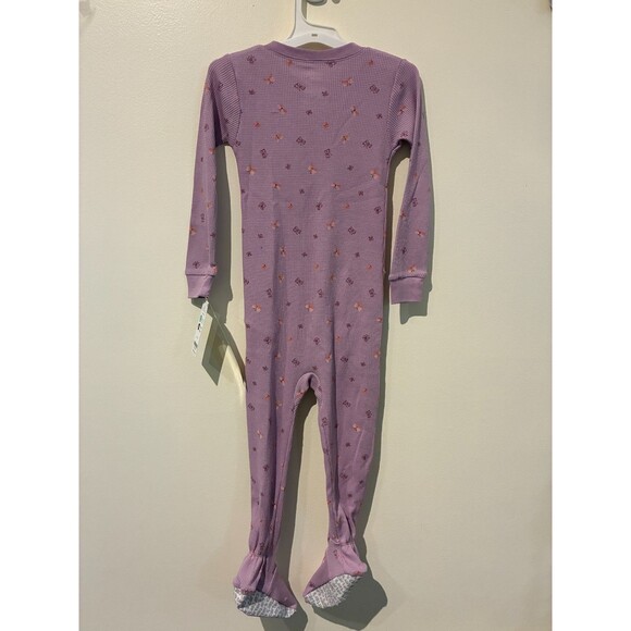 NWT Carter's Purple Floral Sleeper - 3T - Picture 2 of 3